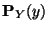 ${\bf P}_Y(y)$
