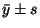 $\bar{y}\pm s$